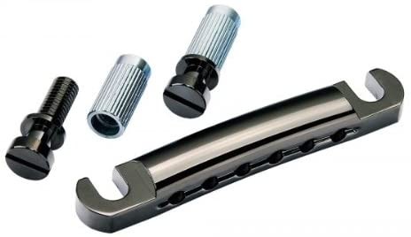 Gotoh GE101Z-T Stop Tailpiece Cosmo-black